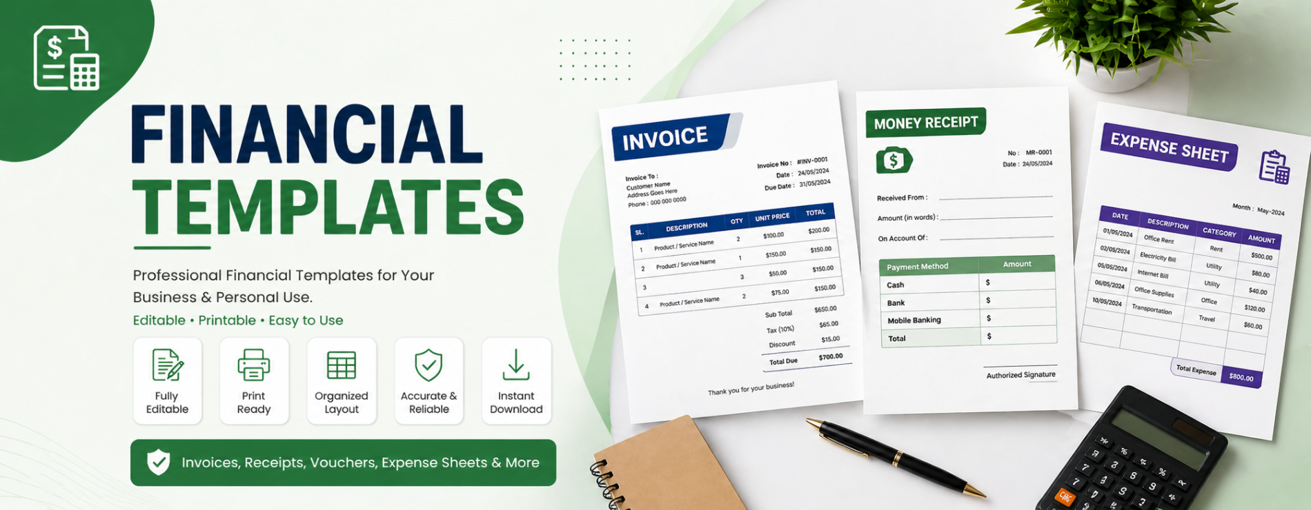 Financial Templates